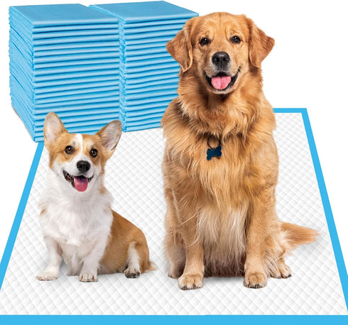 Dog Pads Extra Large 30"x36", 30-Count XXL Puppy Pads, Super Absorbent Disposable Bed Pads