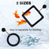 Automatic Fish Feeding Ring, Durable Aquarium Accessory, Prevents Uneaten Food, Easy to Install for Busy Owners