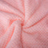 DW Plush Fleece Receiving Blanket for Pet, Dog, Cat - Baby Pink, Warm & Soft, Travel, Outdoor, Couch, Sofa (24" x 32")