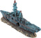 FABULETTA Resin Warship Ornament, Aquarium Decoration Fish Tank Landscaping, Safe Creative Pirate