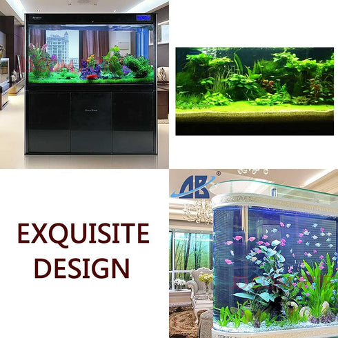 3D Prints Underwater Background Decor for Fish Tank, Aquarium Wallpaper Poster