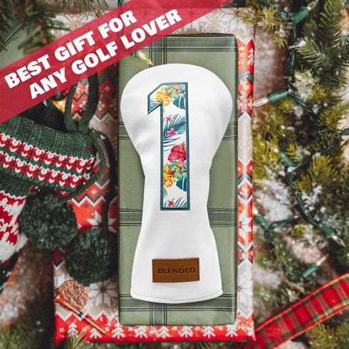 Golf Club Covers for Driver, Fairway Wood, Hybrid, Leather Mallet Putter Covers for Most Brands