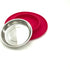 Single Silicone Feeder with Stainless Saucer Shaped Bowl by Messy Cats | Anti-Slip Cat Food Bowl | 1.75 Cups