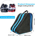 Qavctw Ice Skate Roller Skate Bag with T Tool, Adjustable Shoulder Strap, Top Handle, Premium Oxford Cloth