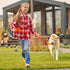 Viper Biothane Working Tracking Lead Leash, Long Line for Dogs, 3/4" x 33ft, Hunter Orange