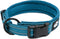 TRUE LOVE TLC5011 Dog Collar, Reflective Premium Duraflex Buckle, No Choke Basic Collars in Blue, Size XS