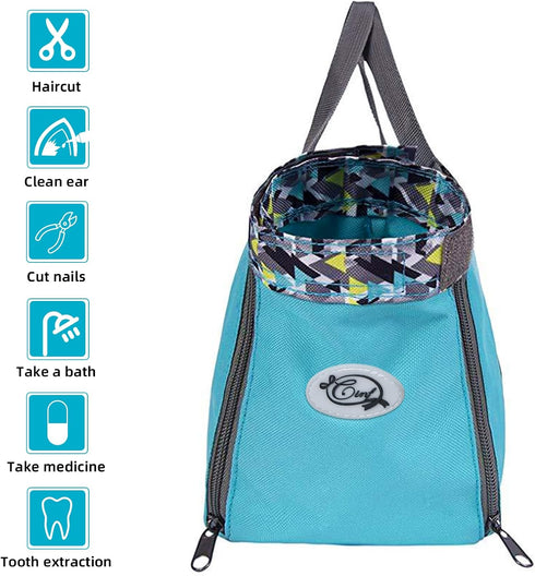 Set Trimming Cinf Cat Nail Clipping Cleaning Grooming Restraint Bag (Free Muzzle) No Scratching Biting for Bathing Nail