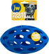 JW Pet Hol-ee Football Dog Toy Puzzle Ball, Natural Rubber, Large (9