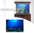 FILFEEL Aquarium Background Fish Decorations, PVC Adhesive Undersea Backdrop for Aquarium Fish Decoration 61 * 41cm