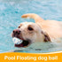 Jenaai 12 Pcs Dog Balls for Aggressive Chewers - 2.9 Inch Indestructible Bouncy Floating Balls for Dogs