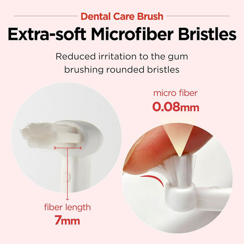 1ea JAYU PET Dental Care Brush (Soft Bristles) - Dog Toothbrush, Cat Toothbrush, Dental Care for Kitten and Small Dogs