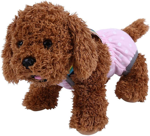 6Sizes Suspender(S/10) Washable Female Dog Diapers Underwear, Pet Sanitary Pants Cloth Diaper Nappy Covers Underwear