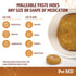 Pet MD Peanut Butter Flavored Pill Paste for Dogs, Wrap A Pill, 59 Servings for Hiding Pills and Medication