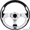Universal Golf Cart Steering Wheel - Skid Steering Wheel for Club Car EZGO RXV, TXT, Yamaha, Precedent, Tempo, DS