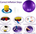 3 Pieces Pet Goat Ball Lamb Toy with Inflator Pump for Dog Training Exercise Ball for Outdoor Entertainment