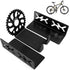 Heavy Duty Stainless Steel Bike Wall Mount, 1 Pack, Black
