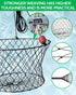 DHOEM 2Pack 24" 20" Double Ring Crab Trap with Bait Clip & Crab Gauge, Top, Bottom, Crabs Snare Fishing Net with Tarred