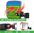 No Drilling Golf Cart Side Mirrors - HD Shatterproof Mirrors for EZGO Club Car Yamaha with Blind Spot
