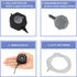 hygger Quiet Mini Aquarium Air Pump - Betta Fish Tank Bubbler with Air Stone Tubing for 0.5-15 Gal Fish Bowl