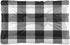 Buffalo Plaid Dog Bed Mat, Black and White Washable Pet Kennel Beds, Crate Pad for Large Medium Small Dogs 24 x 18 Inch