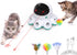 ORSDA Cat Laser Toy, 2-in-1 Interactive Automatic Laser Pointer Cat Toy, USB Rechargeable Electronic Kitten Toys
