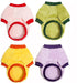 Puppy Dog Clothes Winter Sweater in Medium Strawberry, Flannel Velvet Pet Cat Cute Fruit Fleece for Small Dogs