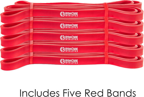Pull-Up Assistance Bands - Thick Long Loop Resistance Bands 10-120 lbs for Stretching, Powerlifting, Yoga, Home Workouts