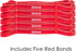 Pull-Up Assistance Bands - Thick Long Loop Resistance Bands 10-120 lbs for Stretching, Powerlifting, Yoga, Home Workouts