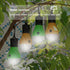 LED Camping Tent Lantern, Portable Outdoor Waterproof Emergency Light Bulb, Battery Powered with Clip Hook, Multi-Color