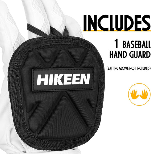 Hikeen Protective Hand Shield for Baseball Batting | Hand Guard for Right & Left Hand Hitters