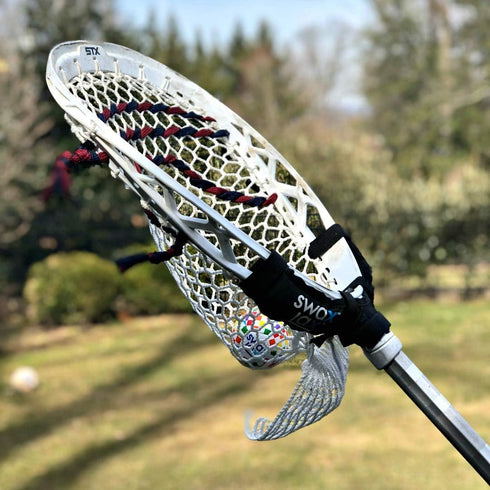 SWAX LAX Power Weights, Lacrosse Training Tool for All Types of Sticks, Develop Muscles, Improve Stickwork