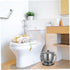 Portable Stainless Steel Toilet Stool - Adult Urinal with Lid