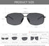 SUNGAIT Ultra Lightweight Rectangular Sunglasses, UV400 Protection