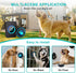 Yoiilifee 1000 IP65 60 (1Black) Dog Door Bell for Potty Training, Smart Wireless Doggie Doorbell to Go Outside, Feet