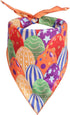 2 Pack Dog Easter Bandana - Triangle Bibs Pet Scarf for Small to Large Dogs and Cats