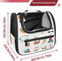 Backpack Backpack Bohemian Baby Icons Cat Carrier, Breathable Cat Carrier Large Space Bubble Pet for Kitty Small Dog