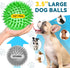 3.5” Large Dog Toys Ball - 6 Pack Squeaky Dog Toys - Durable Fetch Toys for Aggressive Chewers and Teething