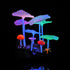 5 pcs Glowing Fish Tank Decorations Plants Kit, Glow Aquarium Decoration Plants