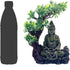 Tfwadmx Aquarium Buddha Statue Decoration, Resin Furniture Ornament for Underwater Landscape