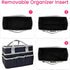 10 600D Dog Grooming Organizer Bag with Pockets, Oxford Portable Tote for Pet Supplies Storage, Travel Grooming Kit