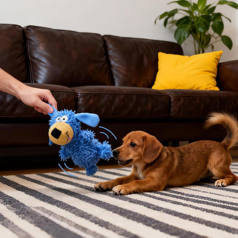 Generic Squeaky Dog Toys, Tough Stuffed Plush Dog Toys, Bundle Soft Dogs Chew Toy for All Breed Size Aggressive