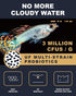 Ultra Fresh Royal Guppy Mignon Pellet, All Natural Guppy Food for Cleaner Water and Vibrant Color, 1.87 oz