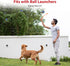Gigwi Squeaky Tennis Ball Dog Toys - Interactive Dog Ball for Small and Medium Dogs Training, 2.5” Rubber Toy (3 Pack)