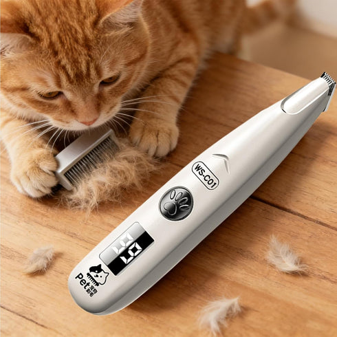 Generic Trimmer Trimmer Dog for Grooming,Quiet Rechargeable Cordless Electric Shaver | Dog Face - for Face Nails Body