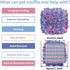 LIVEKEY Pet Snuffle Mat for Dogs, Dog Feeding Mat, Nosework Training Mats for Foraging Instinct Interactive Puzzle Toys