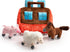 Set Interactive Plush Hide and Seek Dog Toy - Squeaky Farm Puzzle for Dogs