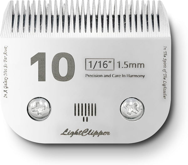 Detachable Ultra Edge Dog Clipper Blade, Carbonized Steel, A5 Series (FC-10, Fine Cut), Resists Heat and Rust