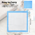 Blue Disposable Under Pads for Dogs Potty Training, Won’t Leak & Super Absorbent 4-Layer Design for Pets, 24"x24" Soft and Eco Friendly Bed Covers for Incontinence Adults and Newborn Baby(5 Count)