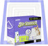 ZOMISIA 3D-Barrier Puppy Pee Pads for Dogs, 7 Cups Absorb & Rise