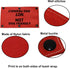 Funny Dog Leash Sleeve Not Dog Friendly, Dog Leash Wrap Alert Hanging ID Patch Tag for Pet Birthday Gift